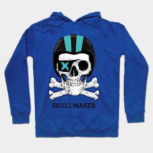 Cool Skull T-Shirt Hoodie